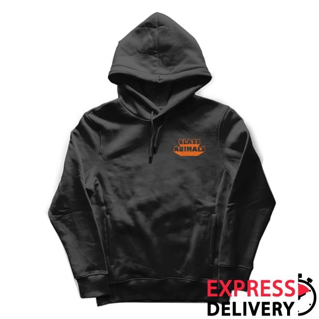 Official Glass Animals Merch Store Road Shimmer Black Hoodie Glass Animals Clothing GlassAnimals