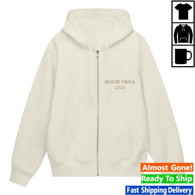 Stevie Nicks Official Merch Store | Stevie Nicks Tour 2023 Zip Hoodie New Stevie Nicks Clothing Shop Stevienicks