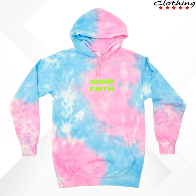 Official Good Faith Tie Dye Hoodie