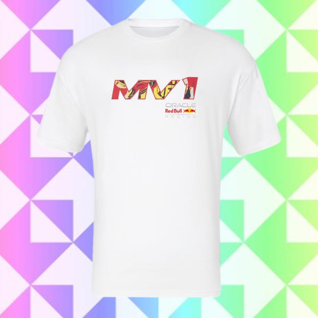 Red Bull Racing Max Verstappen Pop Art New Shirt