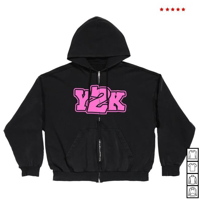 Official Ice Spice Merch Store Ice Spice Y2k! Zip-Crewneck Sweatshirt Ice Spice Clothing Shop IceSpice
