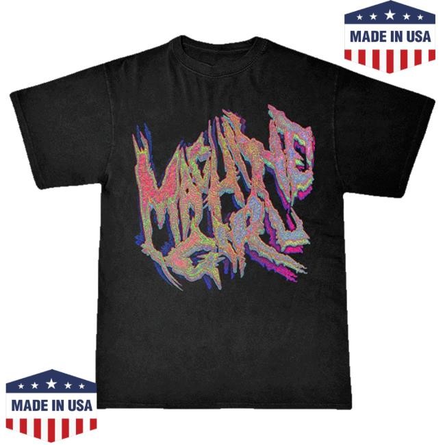 Official Machine Girl Merch Shop Machine Girl Colorful Logo Tshirt MachineGirl