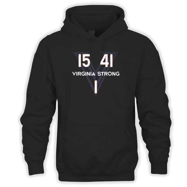 Official Uva Strong 15 41 Virginia Strong Tee