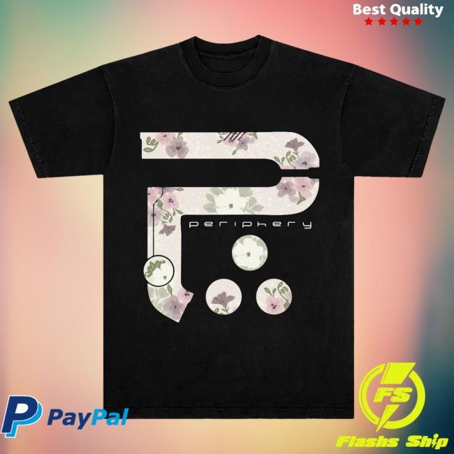 Periphery Official Merch Floral P Logo 2.0 Shirts