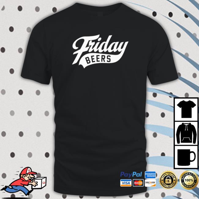 Official Friday Beers Signature Tee Shirt
